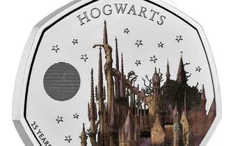 Moneta castello Hogwarts Moneta castello Hogwarts