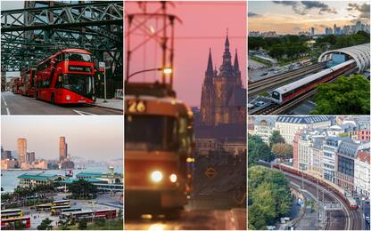 Trasporto pubblico, la classifica delle città migliori al mondo