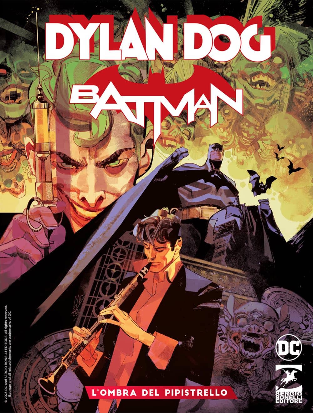 Dylan Dog/Batman, tavole e trailer del crossover a fumetti BonelliDC
