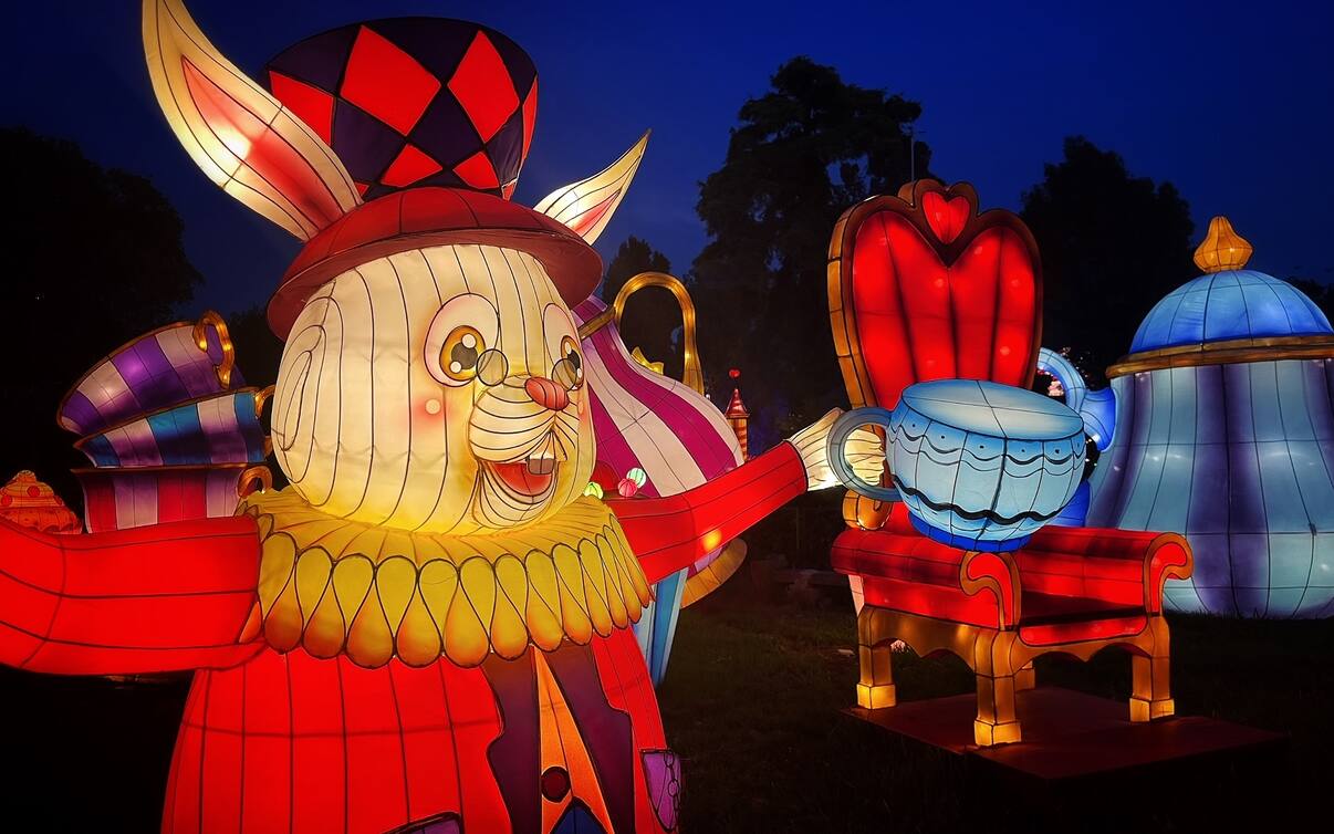 'This is Wonderland', a Roma la favola di luci di Alice nel Paese delle