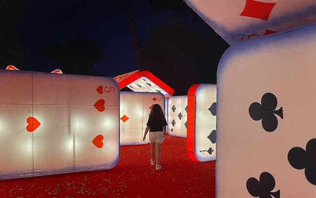'This is Wonderland', a Roma la favola di luci di Alice nel Paese delle