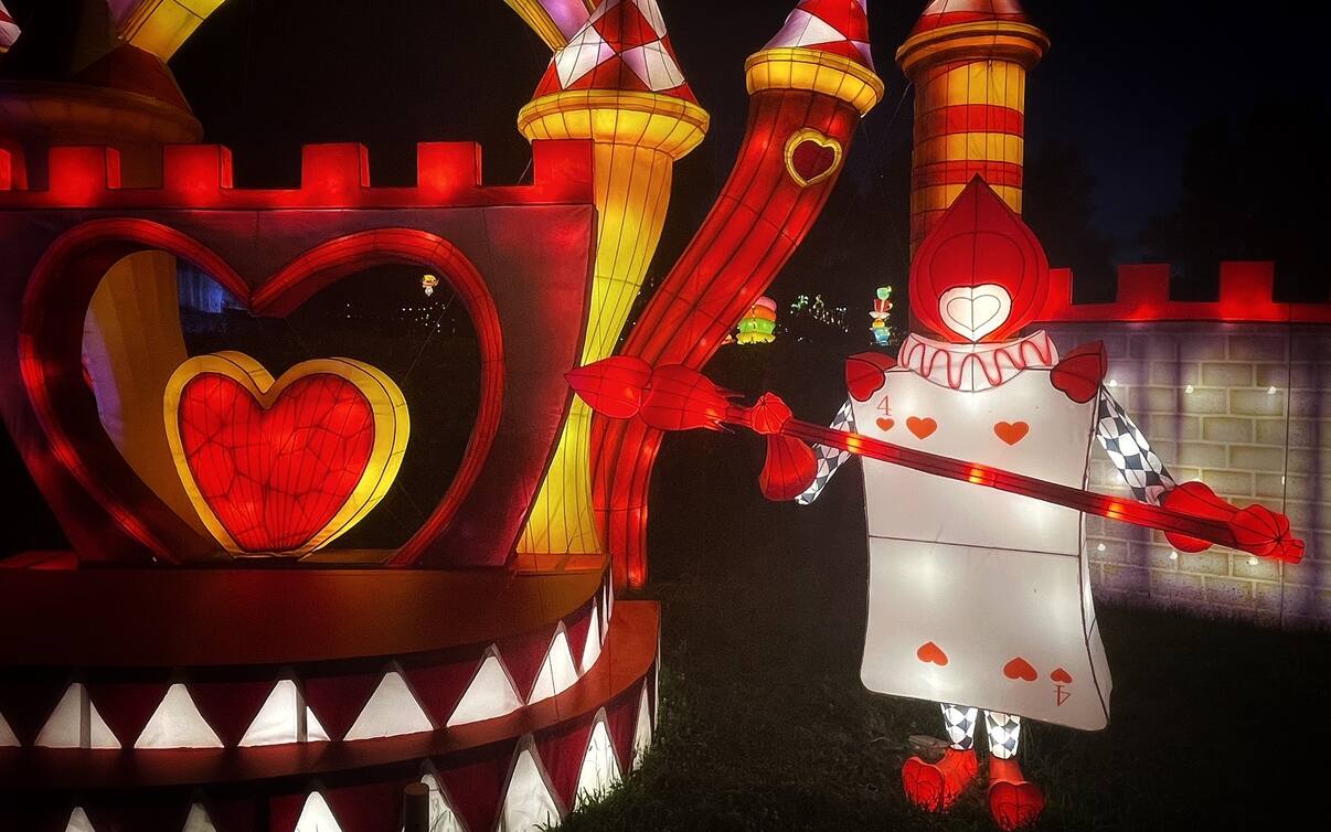 'This is Wonderland', a Roma la favola di luci di Alice nel Paese delle