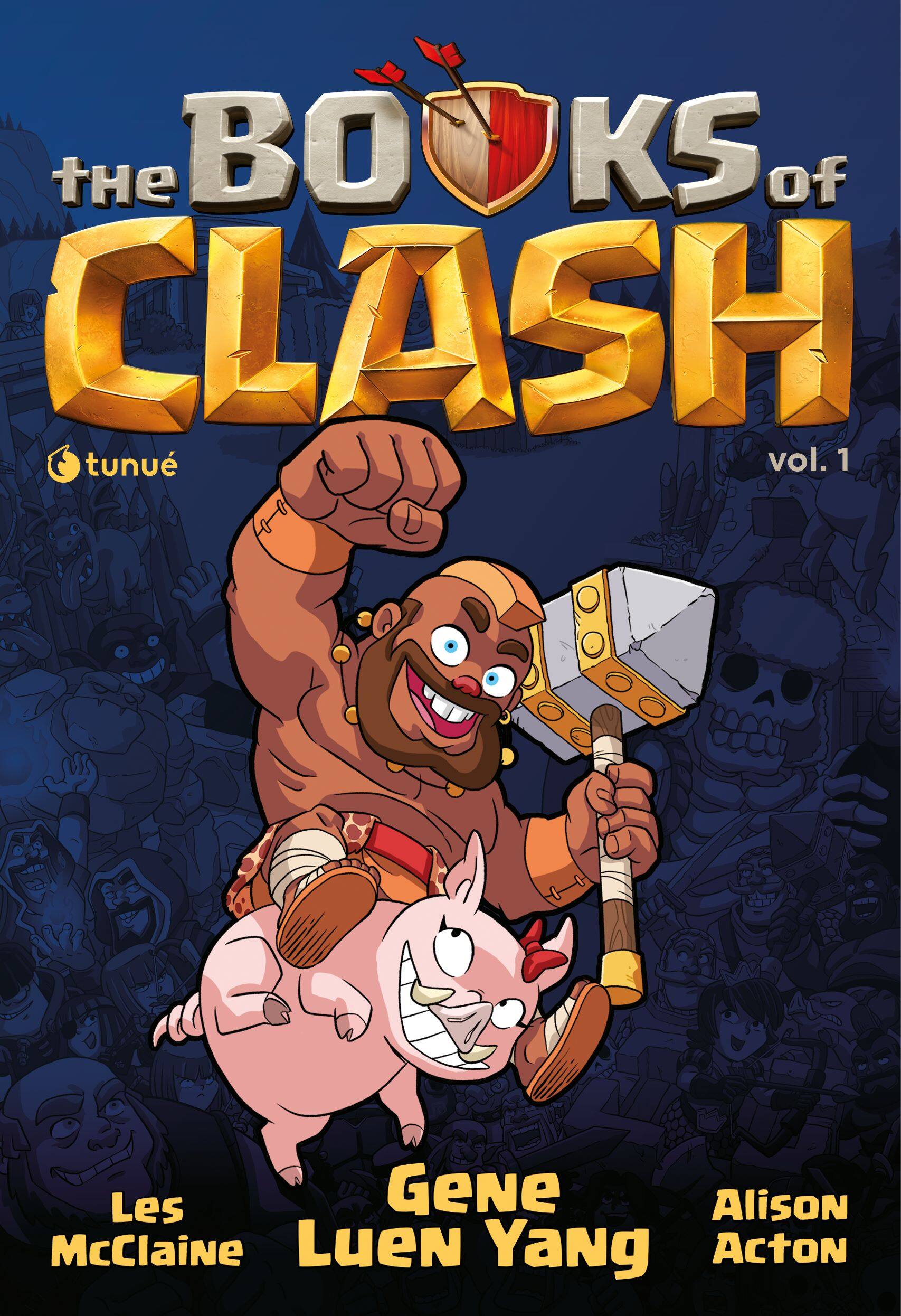 La copertina di Books of Clash 1