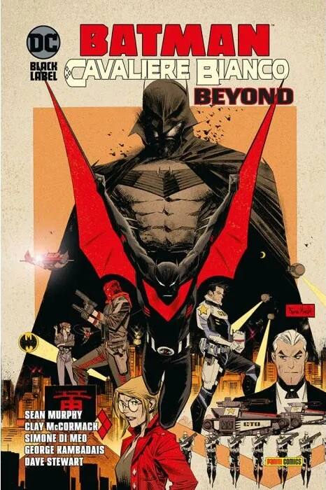 La copertina di Batman: Cavaliere Bianco Beyond