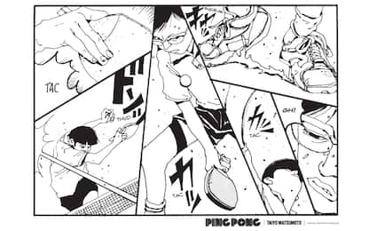Ping Pong, la nuova edizione del manga di Taiyo Matsumoto