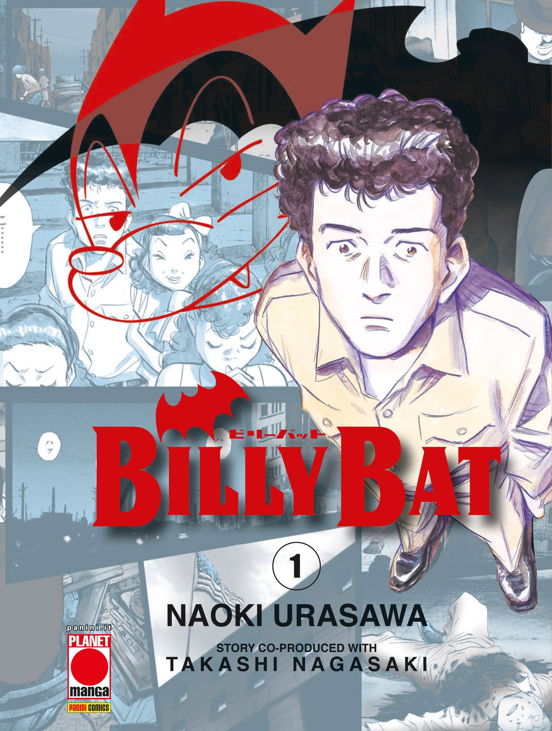 La copertina di Billy Bat volume 1, pubblicato in Italia da Panini Comics - Planet Manga