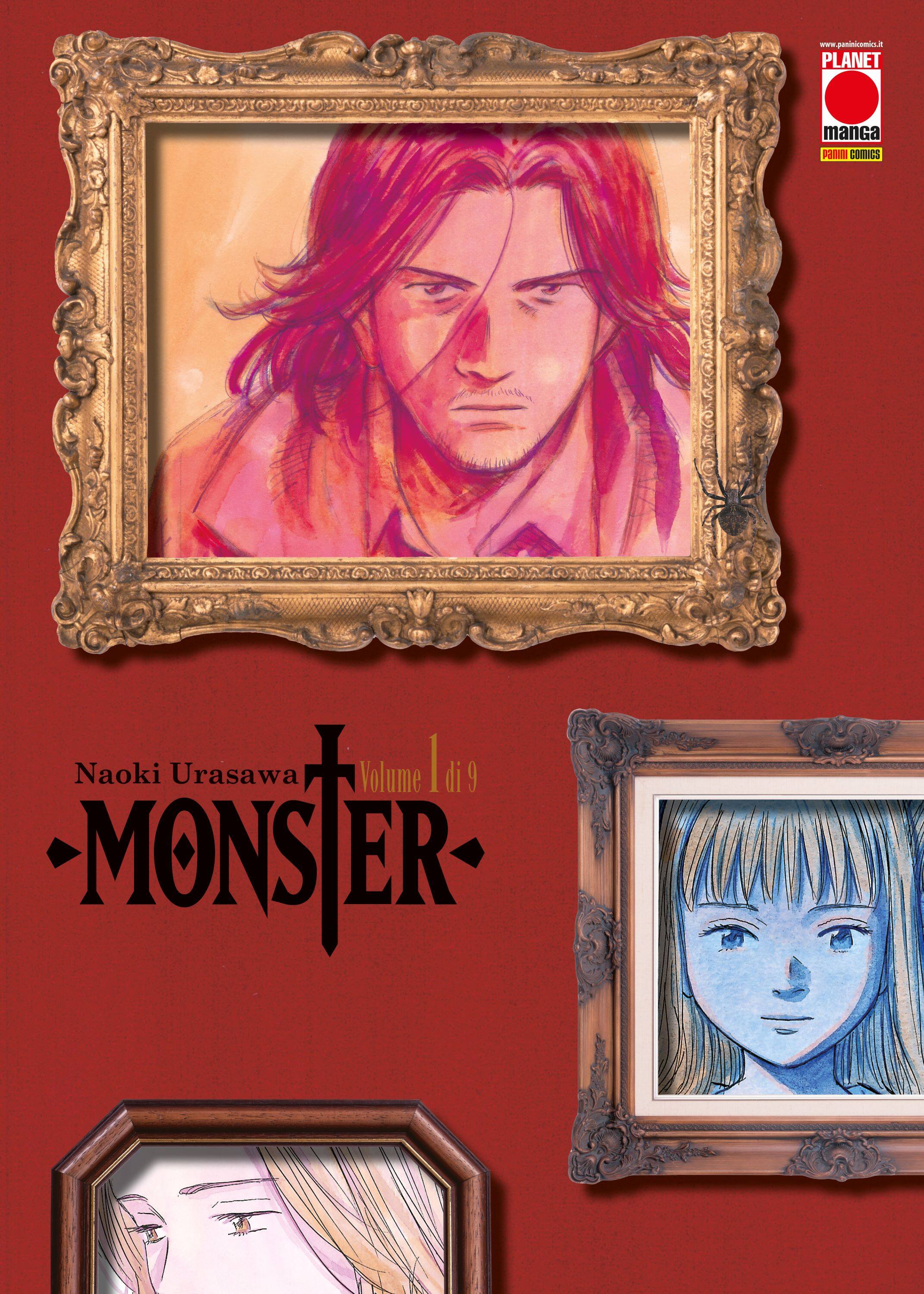 La copertina di Monster volume 1, pubblicato in Italia da Panini Comics - Planet Manga