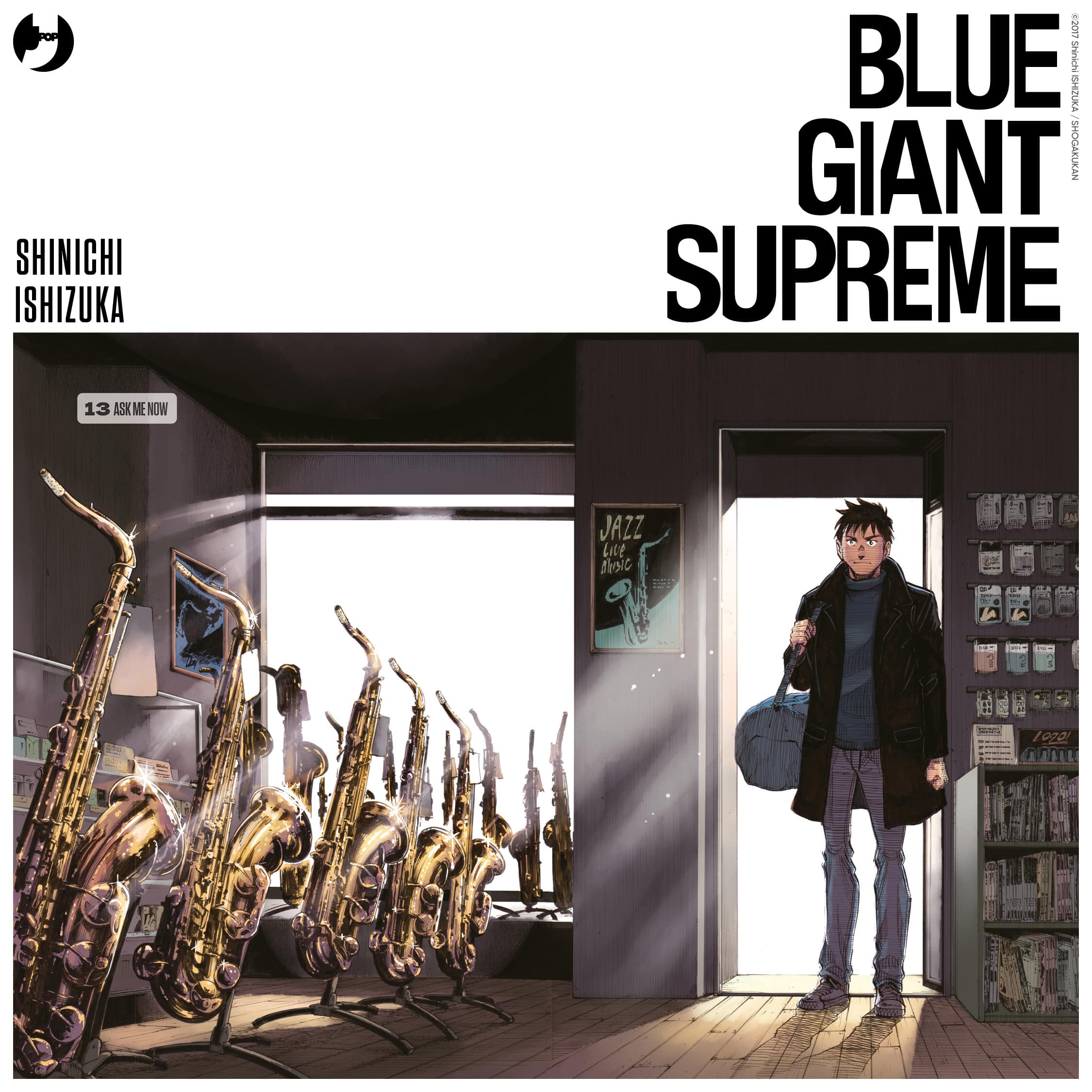 Un'illustrazione di Blue Giant Supreme di Shinichi Ishizuka