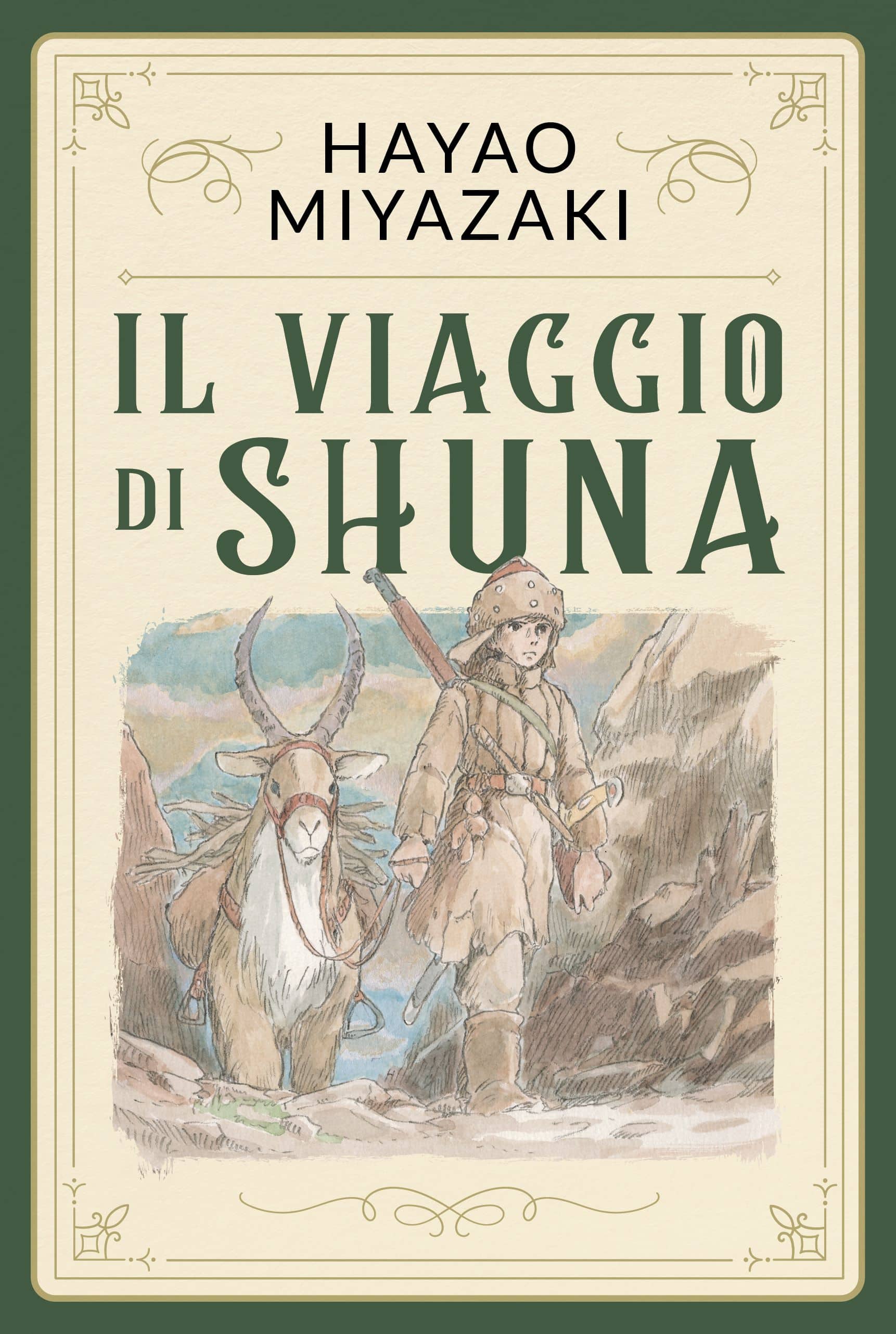 Hayao Miyazaki, Il Viaggio di Shuna, BAO Publishing, cartonato, 152 pagine a colori, 23 euro