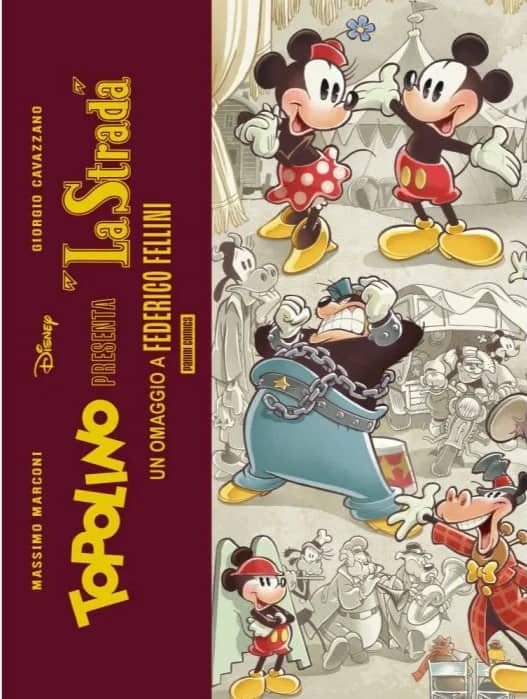 La copertina di Topolino presenta: La strada - Disney Special Books 33