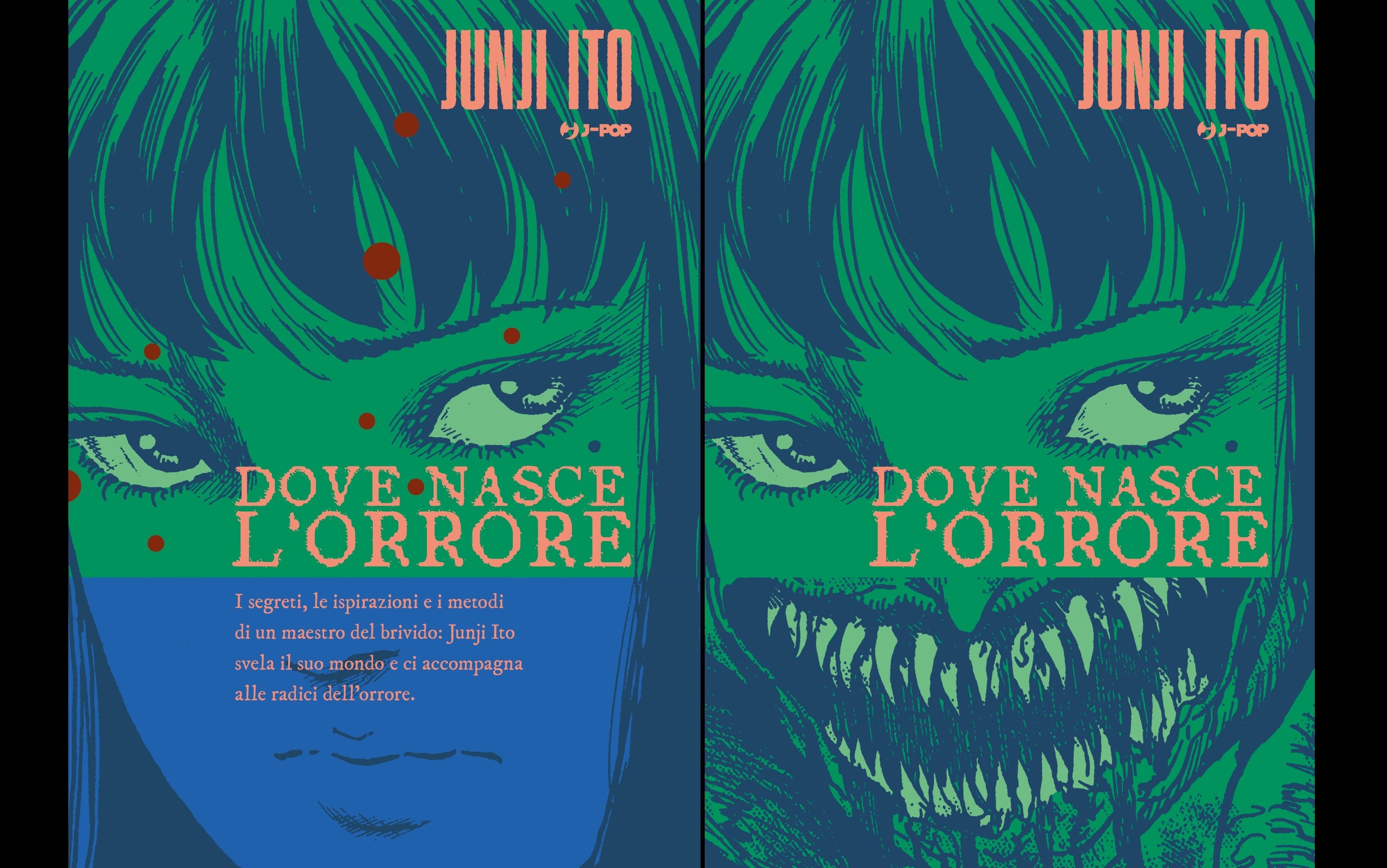 Junji Ito, Dove nasce l'orrore, J-Pop, 300 pagine, 20 euro