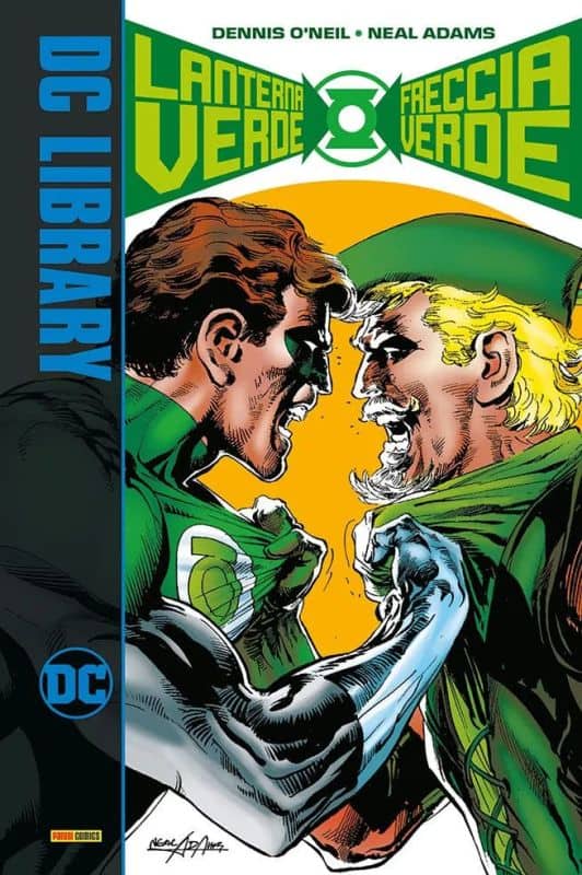 Dennis O'Neil e Neal Adams, Lanterna Verde/Freccia Verde, Panini Comics - DC, 360 pagine, cartonato a colori, 36 euro