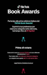 Il TikTok Book Award arriva in Italia: come si vota il libro preferito