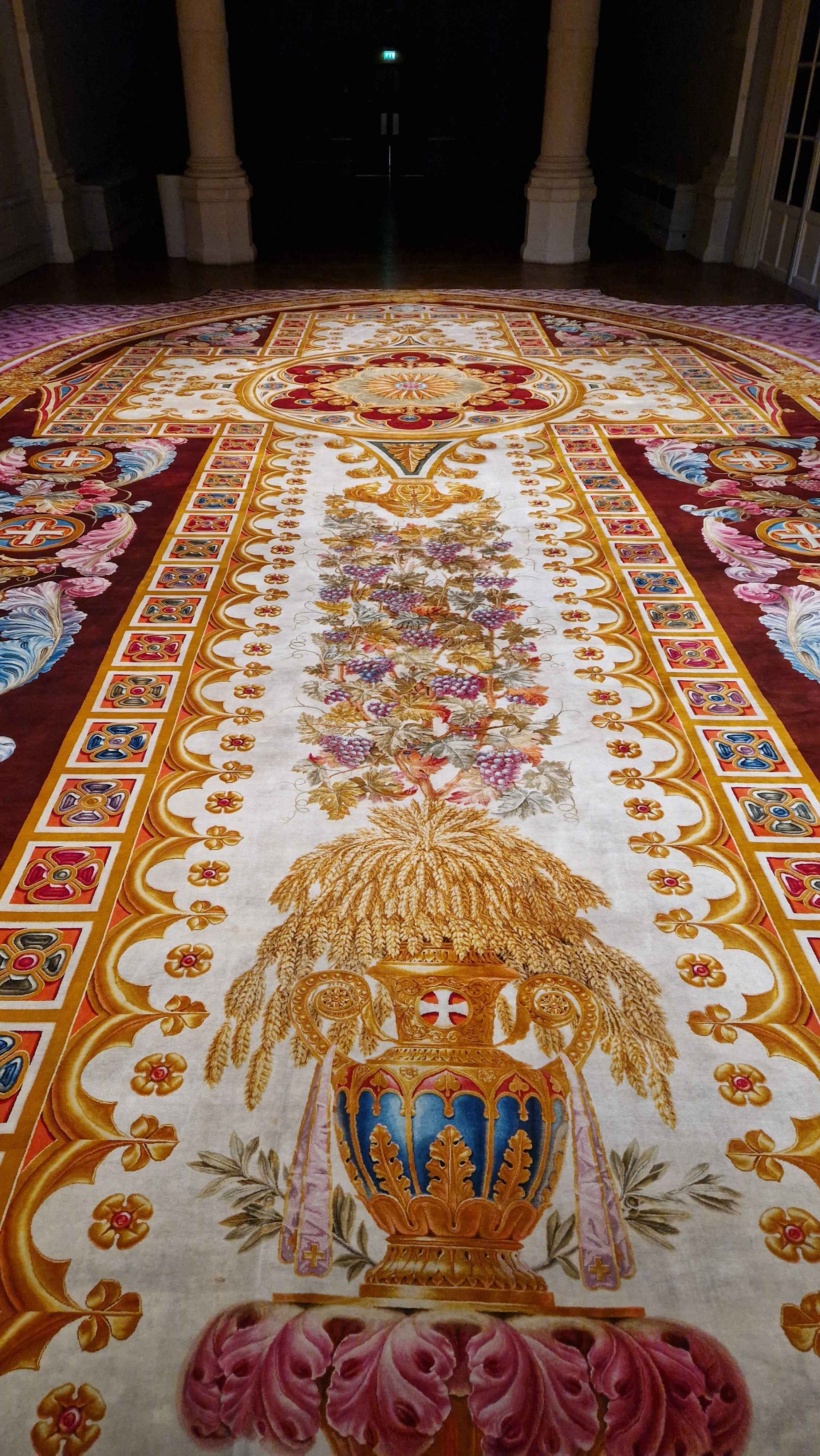 Il tappeto per il coro di Notre-Dame
