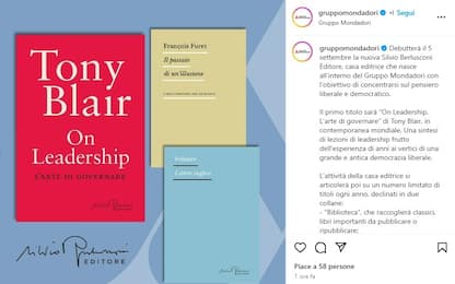 Mondadori lancia la Silvio Berlusconi Editore: primo libro di Blair