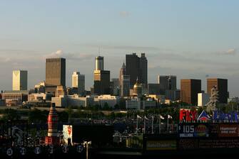 Nella foto lo skyline di Atlanta