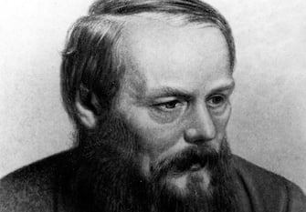 Dostoevsky, Fyodor Mikhailovich, 11.11.1821 - 9.2.1881, Russian writer, novelist, portrait, after collotype by A. F. Dressler,