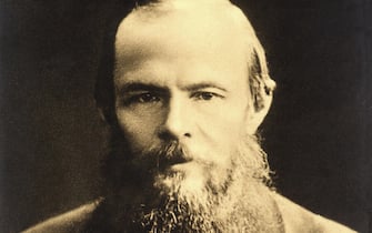The celebrated russian writer Fedor Michajlovic  DOSTOEVSKIJ  ( Moskow 1821 - Saint Petersburg 1881 ) - LETTERATURA RUSSA  - LITERATURE - SCRITTORE - portrait - ritratto - barba - beard - DOSTOIESKY - DOSTOEVSKI - DOSTOYEWSKY - DOSTOEVSKI  ---- Archivio GBB