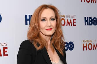 NEW YORK, NEW YORK - DECEMBER 11: J.K. Rowling attends HBO's "Finding The Way Home" World Premiere at Hudson Yards on December 11, 2019 in New York City. (Photo by Dia Dipasupil/Getty Images)