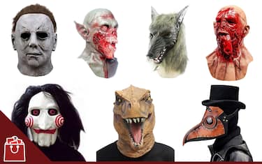 Maschere di Halloween per bambini e adulti
