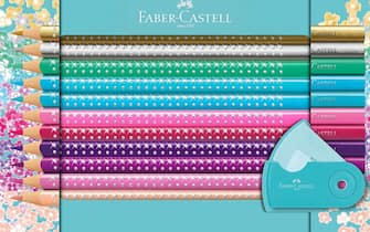 Matite colorate Faber-Castell Sparkle