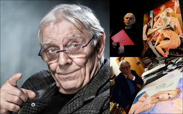 I 75 anni di Milo Manara, maestro del fumetto erotico italiano. FOTO