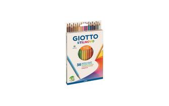 Pastelli a Cera Giotto da 12 - 24 sfumature 