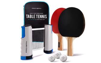 PRO-SPIN Ping Pong Set da Tavolo Portatile