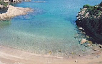 Compoltitu Bosa O(ristano), tra le localita' scelte nel sondaggio web proposto da Legambiente sulle spiagge piu' belle dell'estate. Roma, 1 agosto 2014. ANSA/ US LEGAMBIENTE +++ NO SALES - EDITORIAL USE ONLY +++