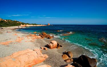 Quirra beach. Villaputzu. Provincia di Cagliari. Sardinia. Italy. (Photo by: Enrico Spanu/REDA&CO/Universal Images Group via Getty Images)