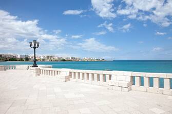 In foto una terrazza panoramica a lecce