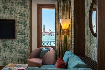 Dove dormire In foto una stanza dell'hotel Ca' di Dio