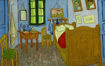 NETHERLANDS - JANUARY 01:  La chambre de Van Gogh a Arles. Oil on canvas (1889). 57,5 x 74 cm. Gemaelde von Vincent Van Gogh.  (Photo by Imagno/Getty Images) [La chambre de Van Gogh a Arles. Gemaelde. 1889]