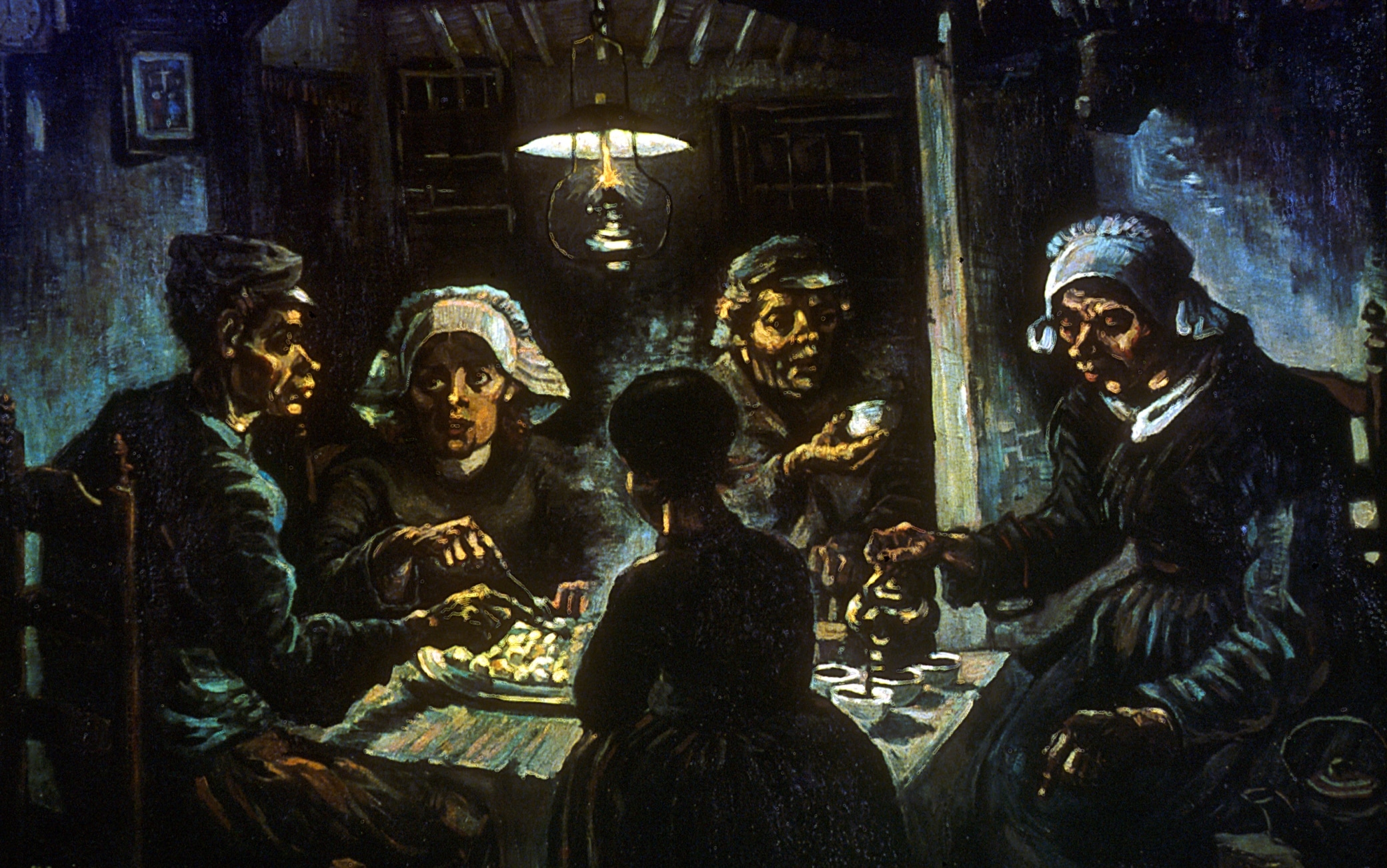 "I mangiatori di patate" di Vincent Van Gogh "I mangiatori di patate" di Vincent Van Gogh