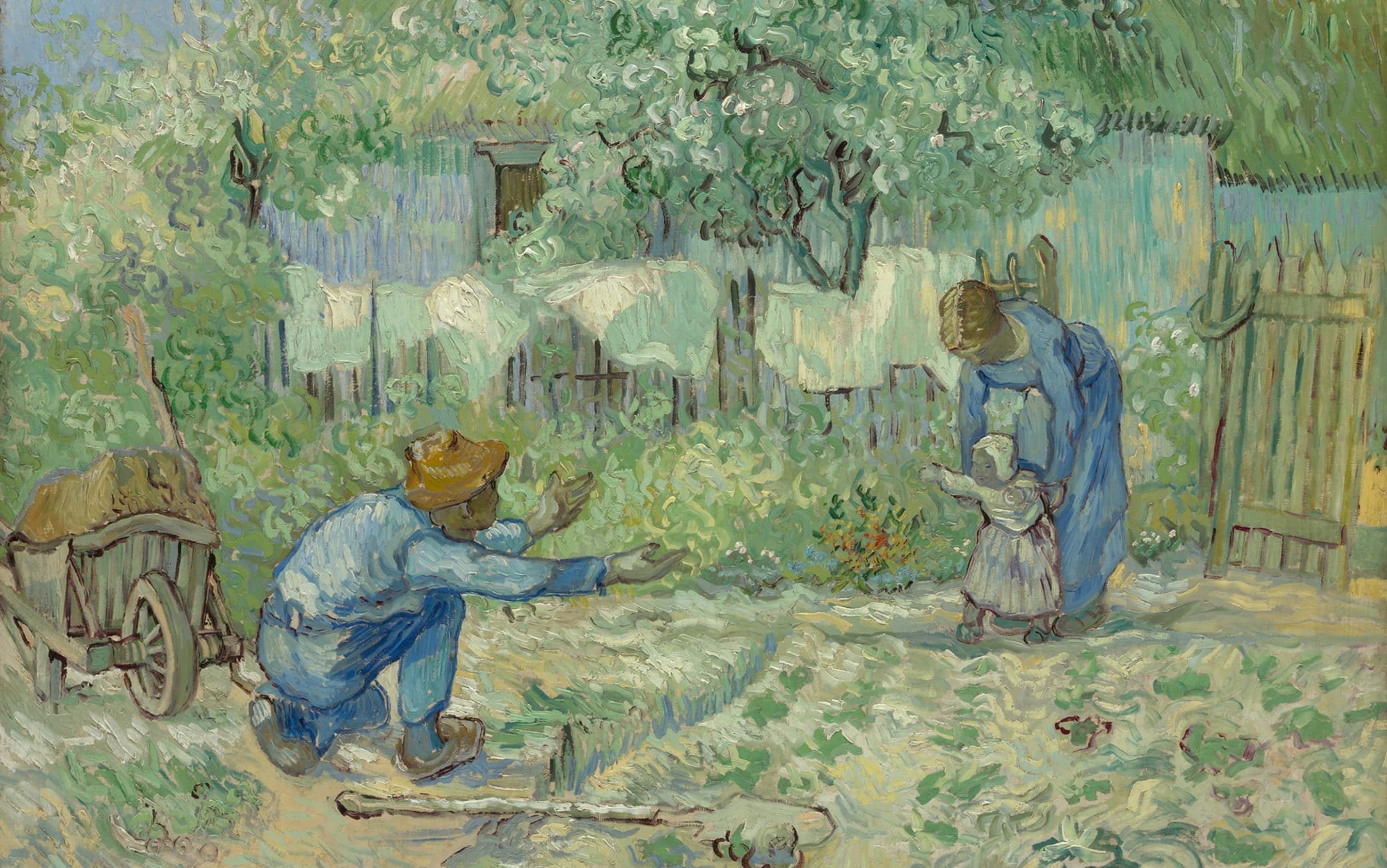 "First Steps" di Van Gogh del 1890