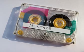 Audio cassette mixtape