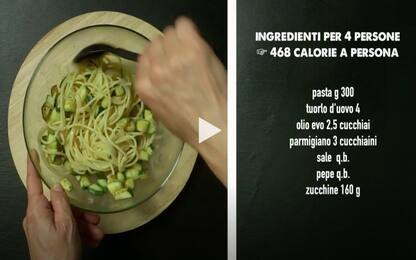 Carbonara vegetariana, la ricetta facile e veloce