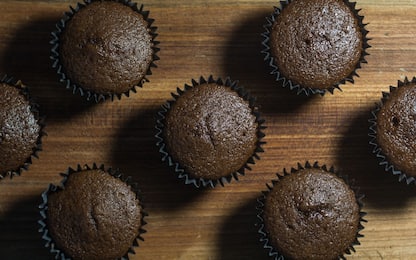 Muffin al cioccolato morbidi e golosi, la ricetta facile e veloce