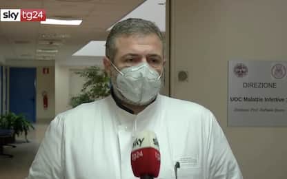 Ospedale Pavia, prof. Bruno a Sky TG24: “Reparto Covid pieno”