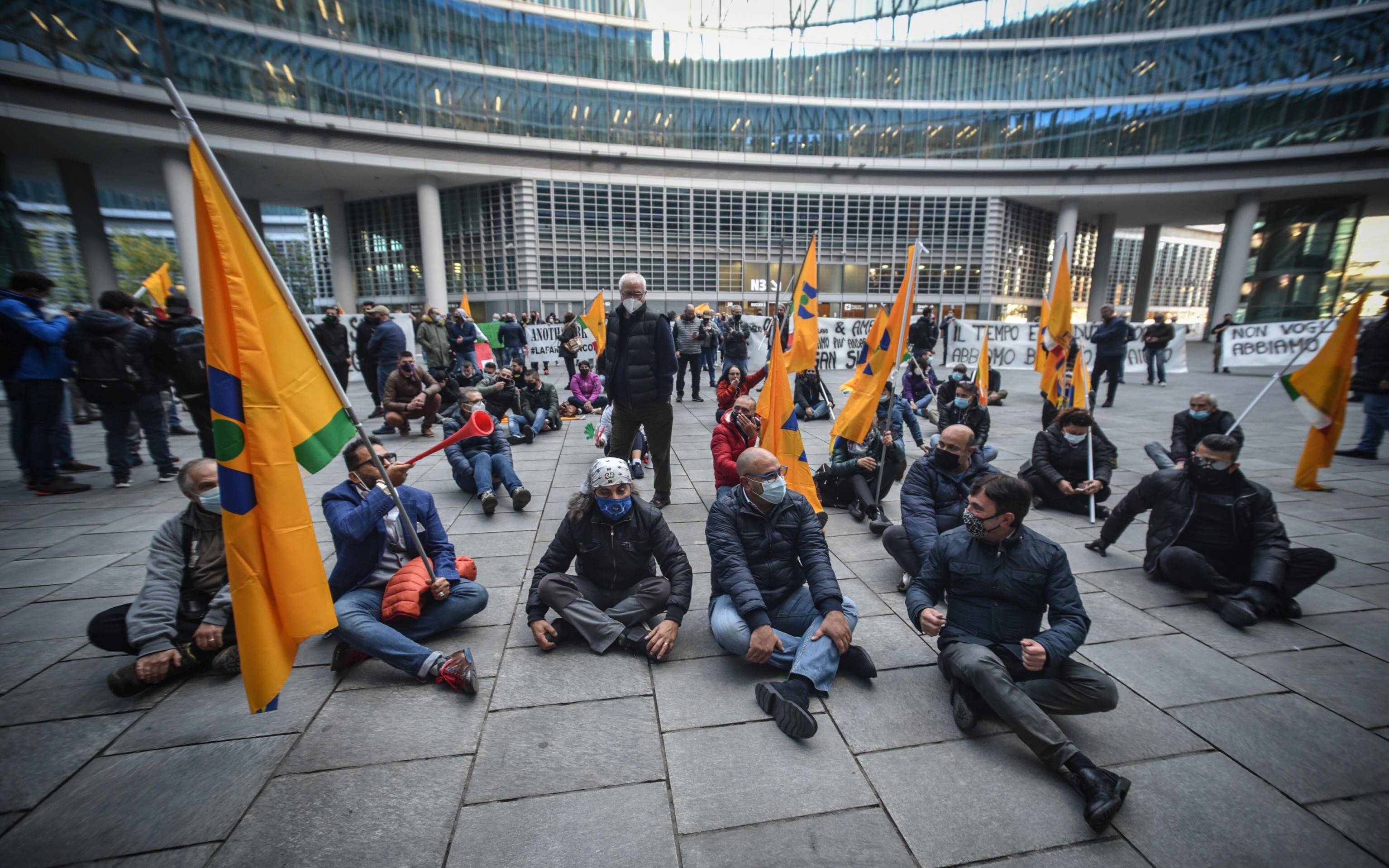 La protesta