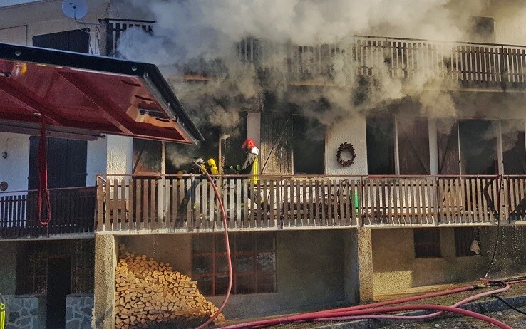 L'incendio