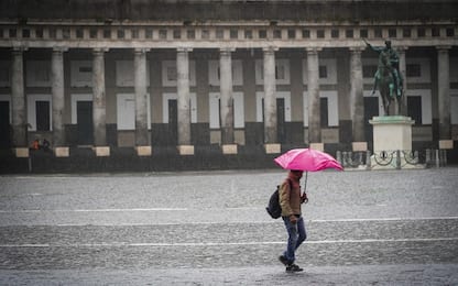 Maltempo, allerta meteo in Campania: domani piogge e temporali