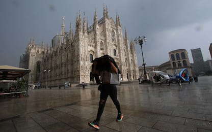 Torna il maltempo al Nord: venerdì forti temporali e grandine a Milano