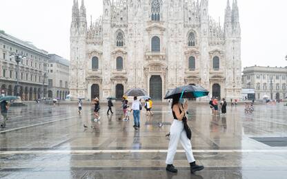 Maltempo: allerta gialla per forti temporali su Milano
