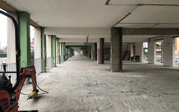 I lavori al cantiere per il "centro autismo" Gallarate I lavori al cantiere per il "centro autismo" Gallarate