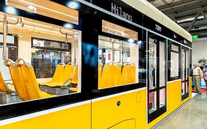 Milano, presentato nuovo tram in occasione di Expo Ferroviaria 2021