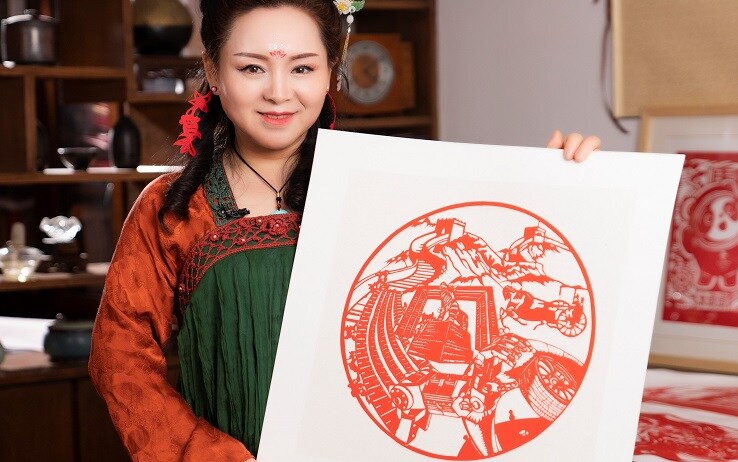 L'artista cinese Tu Yonghong a Yanzhou