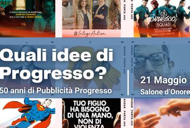 Milano, Pubblicità Progresso festeggia 50 anni alla Triennale