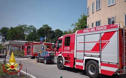 Merate, incendio nel reparto pneumologia dell'ospedale: nessun ferito