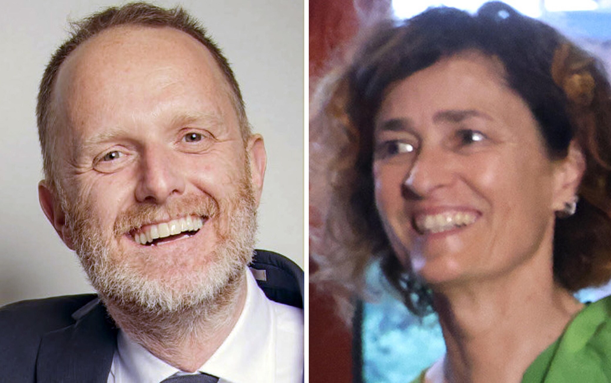 I candidati Alessandro Rapinese e Barbara Minghetti Ballottaggio Como